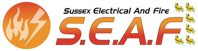 Sussex Electrical and Fire Logo